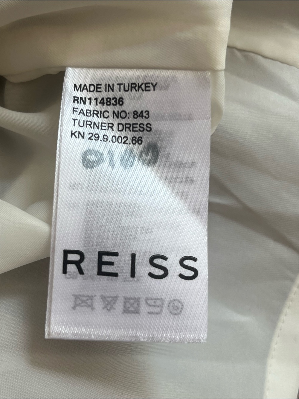 Reiss Turner Wool Sheath Dress Taupe Brown US 6 - Picture 7 of 9